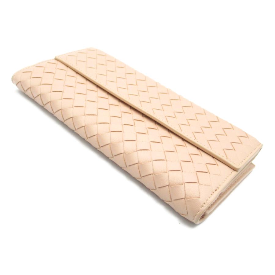 ボッテガヴェネタ イントレチャート Wホック長財布 ブランドオフ