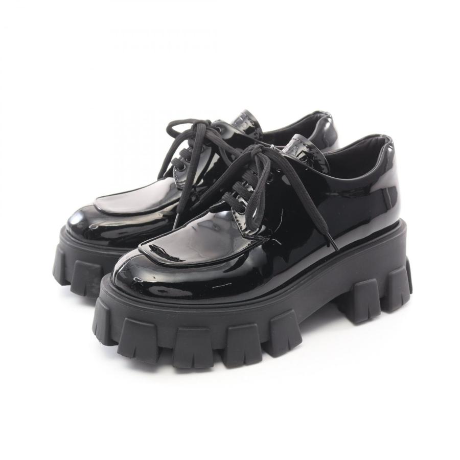 PRADA プラダ モノリス ブランドオフ パテントレザー カジュアル PRADA プラダ モノリス ブランドオフ パテントレザー カジュアル
