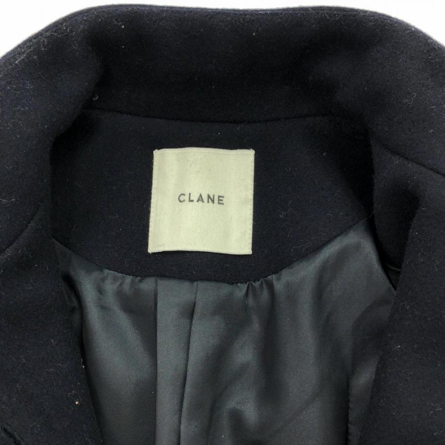クラネ コート CONSTRUCTIVE LONG COAT ブランドオフ CLANE ウール