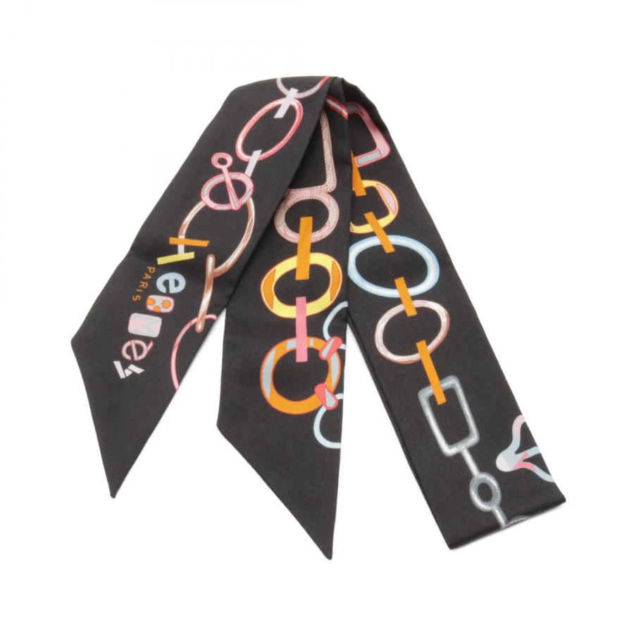 エルメス ツイリー Do Re Boucles ブランドオフ HERMES シルク 