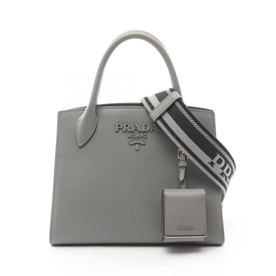 PRADA（プラダ） SAFFIANO CUIR C モノクローム ブランドオフ 