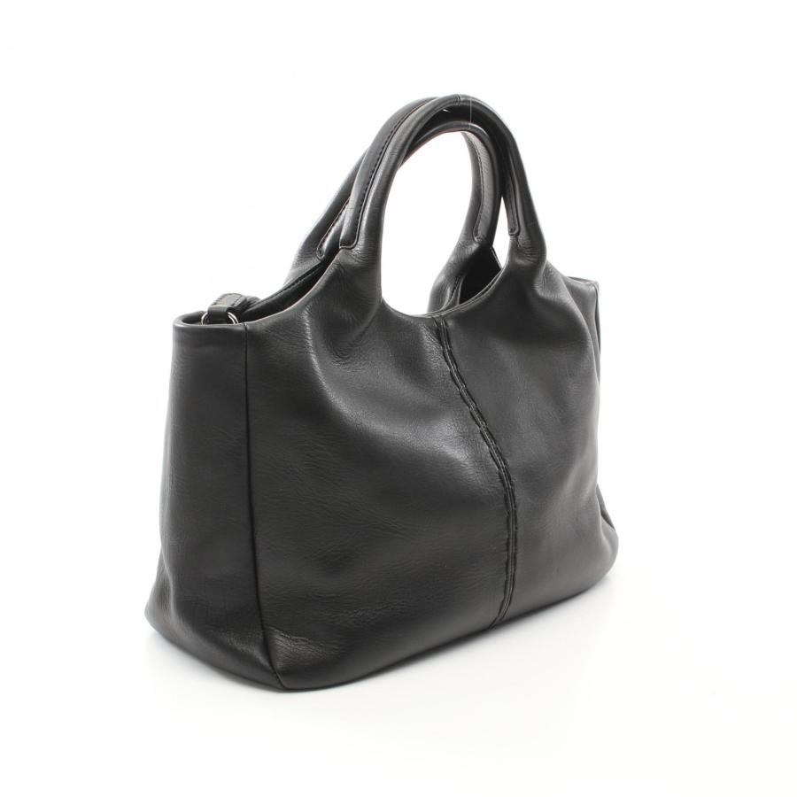 トッズ ALH SHOPPING PICCOLA ブランドオフ TOD'S レザー ハンドバッグ