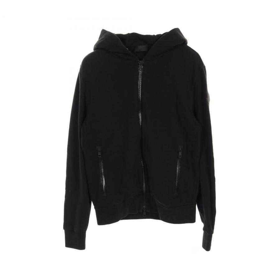MONCLER モンクレール ロゴ刺〓 ブランドオフ コットン パーカー MONCLER モンクレール ロゴ刺〓 ブランドオフ コットン パーカー