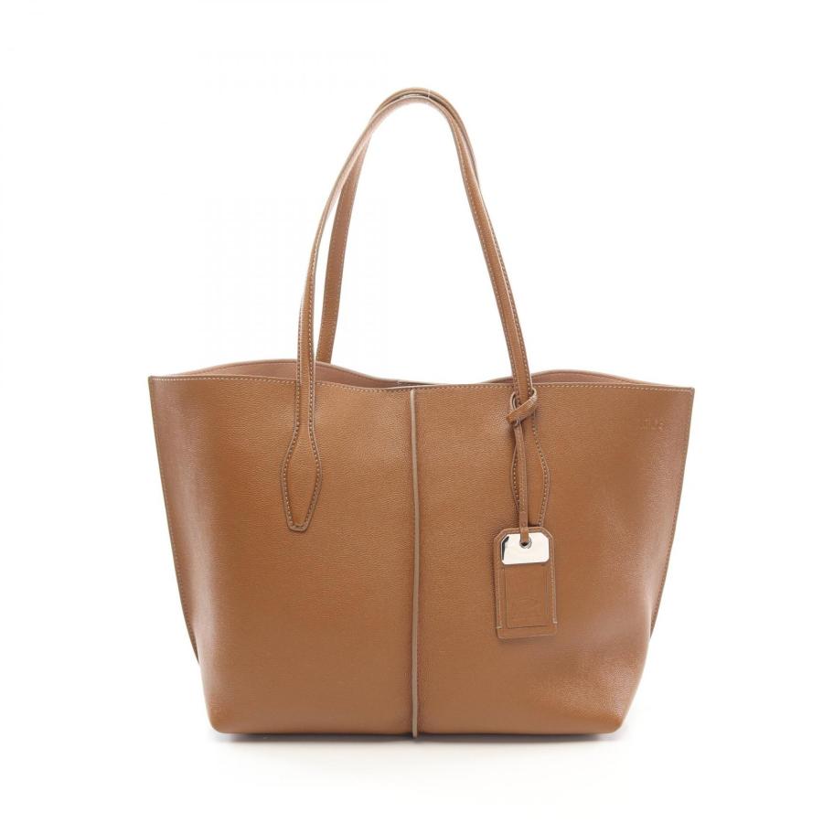 トッズ JOY ジョイ ブランドオフ TOD'S レザー トートバッグ 中古