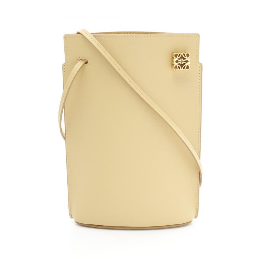 LOEWE ロエベ ダイスポケット ブランドオフ レザー ショルダー LOEWE ロエベ ダイスポケット ブランドオフ レザー ショルダー