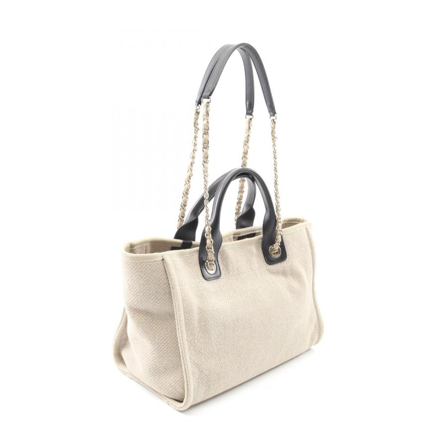 CHANEL（シャネル） ドーヴィル スモール ブランドオフ キャンバス