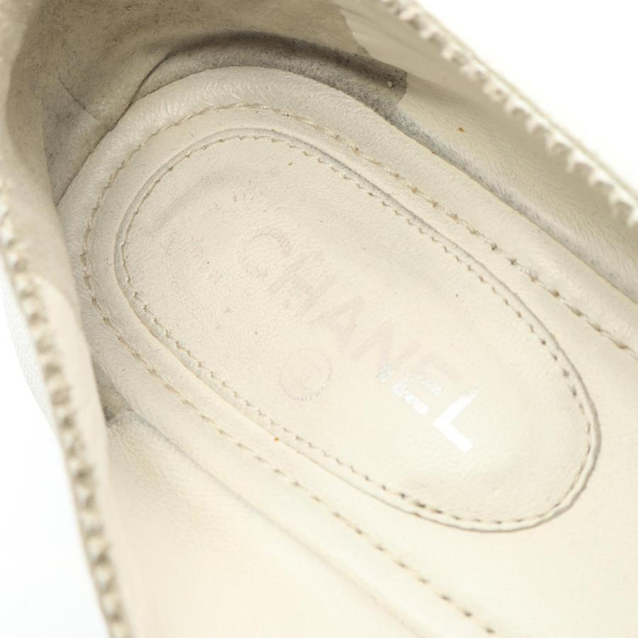 CHANEL（シャネル） メリージェーン ブランドオフ レザー パンプス