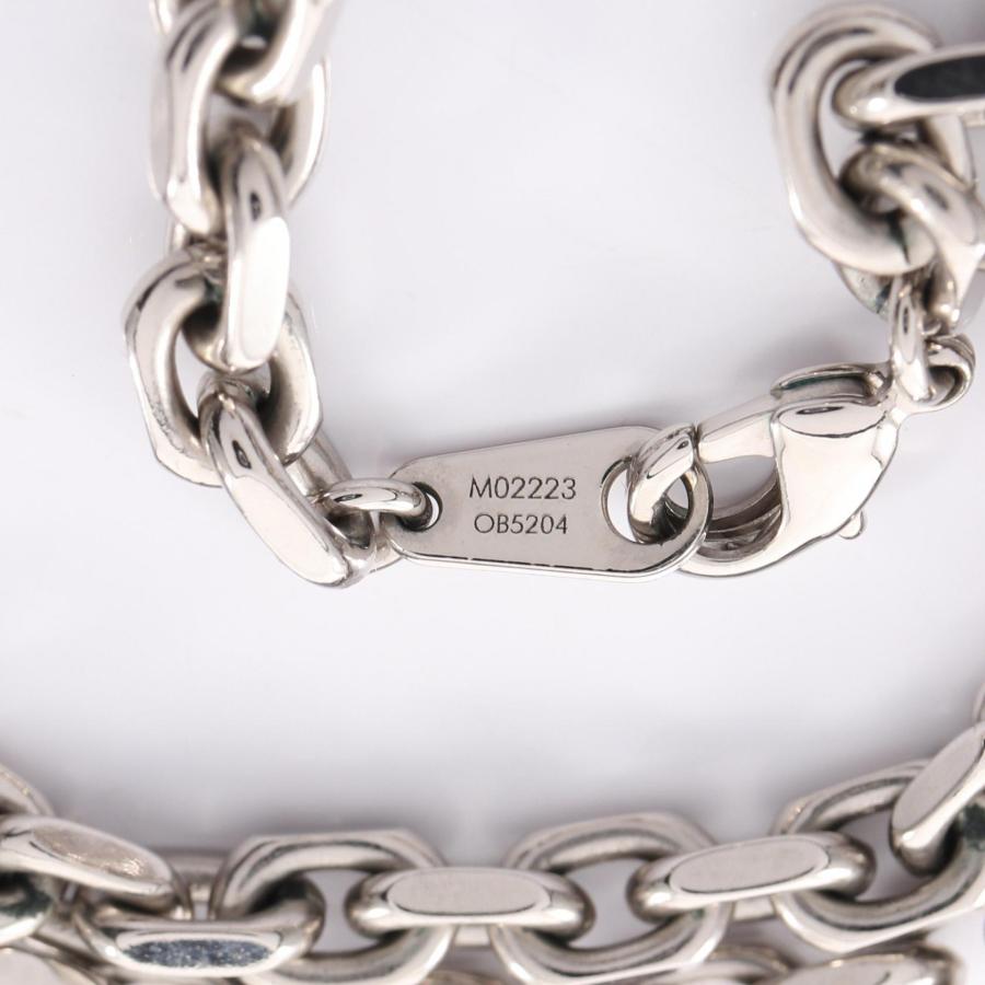 ルイ・ヴィトン LOUIS VUITTON　M02223 LVケーブルネックレス LOUIS VUITTON（ルイ・ヴィトン） LVケーブル ブランドオフ ネックレス