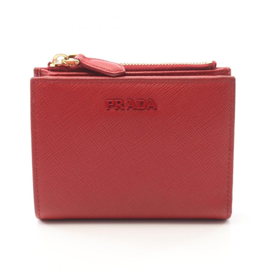 PRADA プラダ/サフィアーノ 2つ折り財布/1ML009/ブランドバック/ABランク/51【中古】 PRADA（プラダ） 【並行輸入品】 折財布 二つ折り財布 ミニ財布