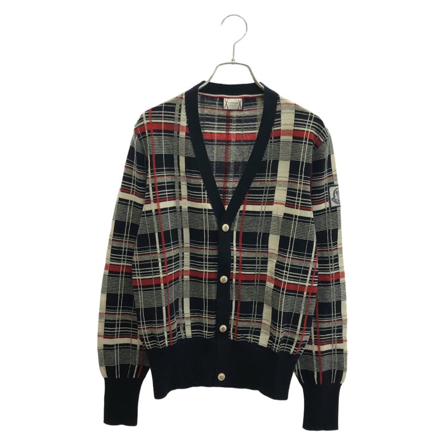 モンクレールガムブルー カーディガン ブランドオフ MONCLER GAMME 