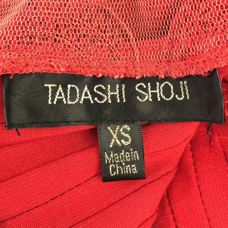 タダシショージ レース ワンピース レッド ブランドオフ TADASHI SHOJI