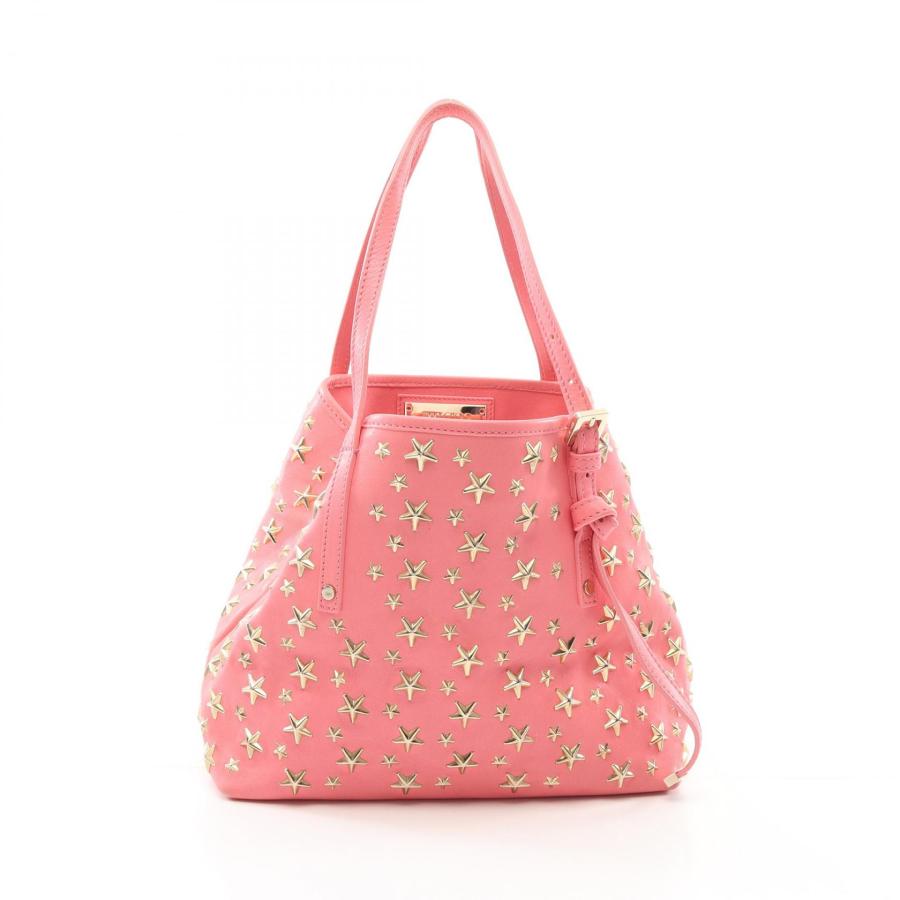 ジミーチュウ SASHA サシャS ブランドオフ JIMMY CHOO レザー トート 