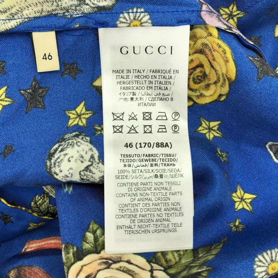 GUCCI（グッチ） ×ヒグチユウコ シャツ ブルー マルチカラー ブランド