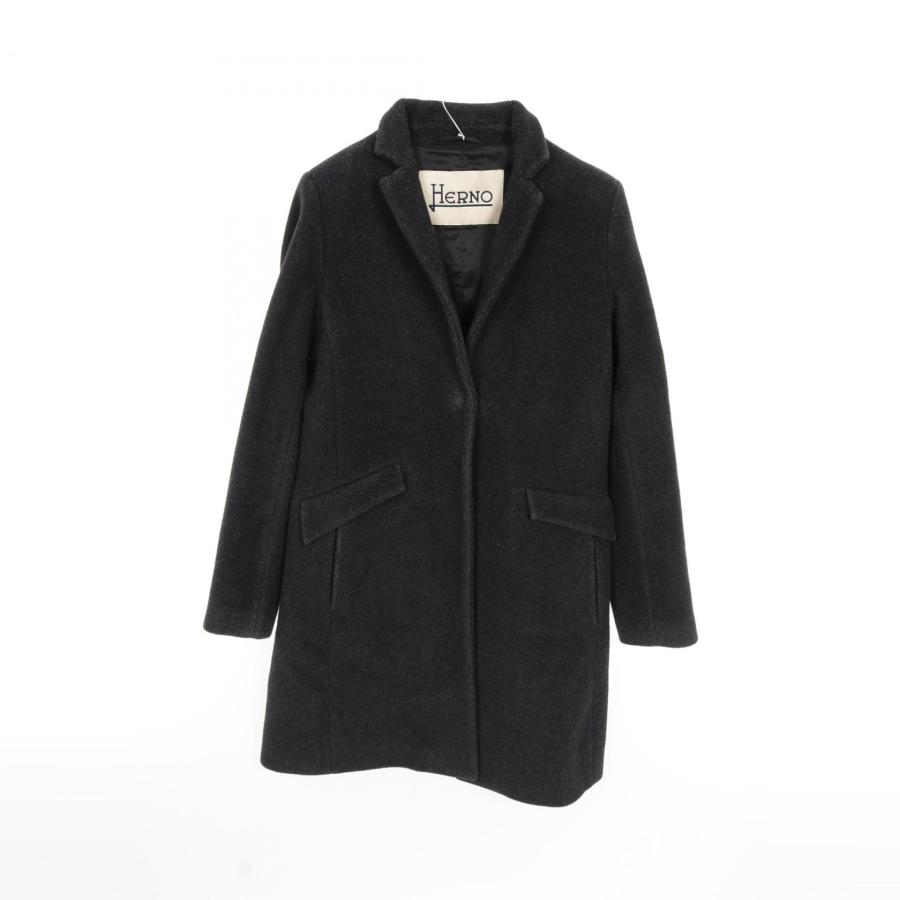 新品未使用　Herno ウールコート グレー　サイズ46 楽天市場】ヘルノ HERNO ロングコート レディース 大きいサイズあり