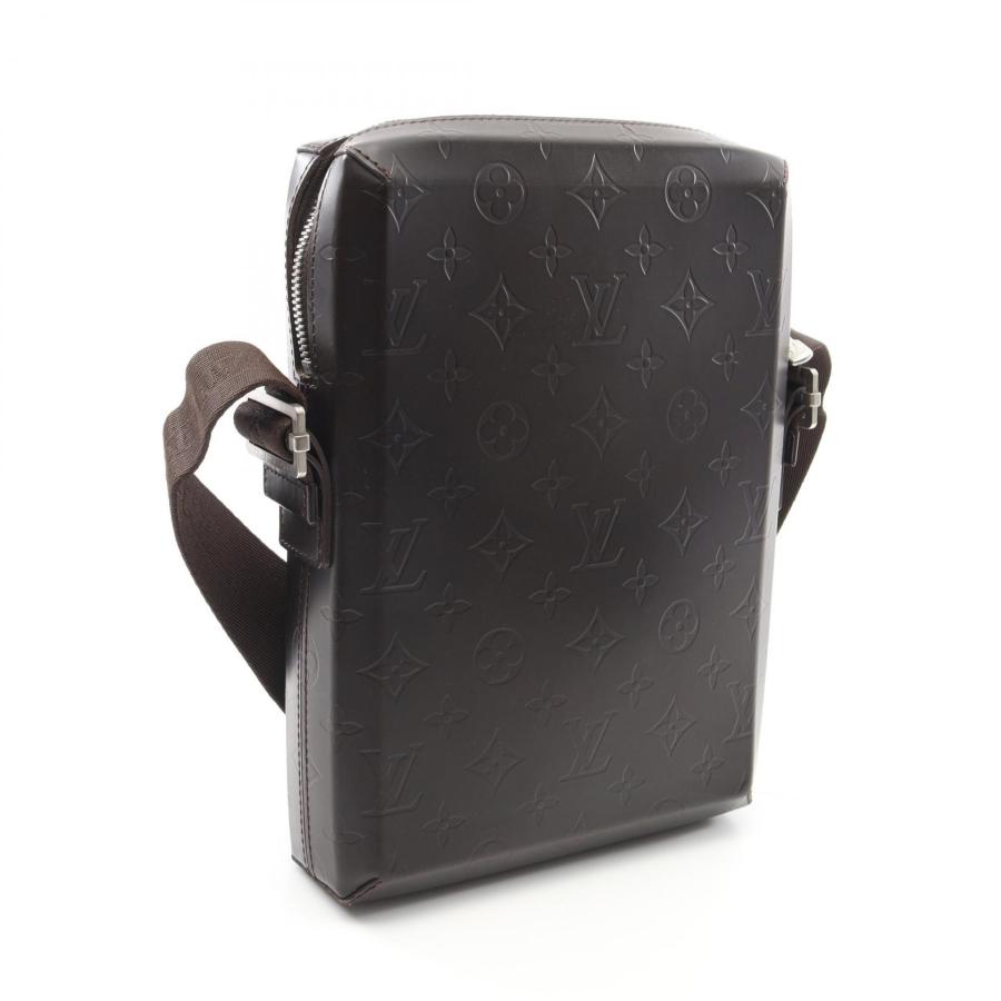 美品 ルイヴィトン ボビー レザー ショルダーバッグ モノグラム グラセ カフェ LOUIS VUITTON ルイ・ヴィトン ボビー モノグラムグラセ カフェ