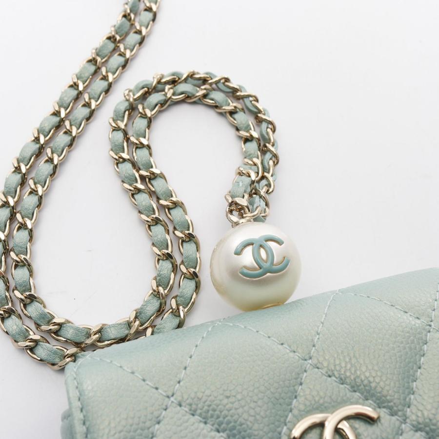 CHANEL（シャネル） マトラッセ チェーン フラップ コインパース