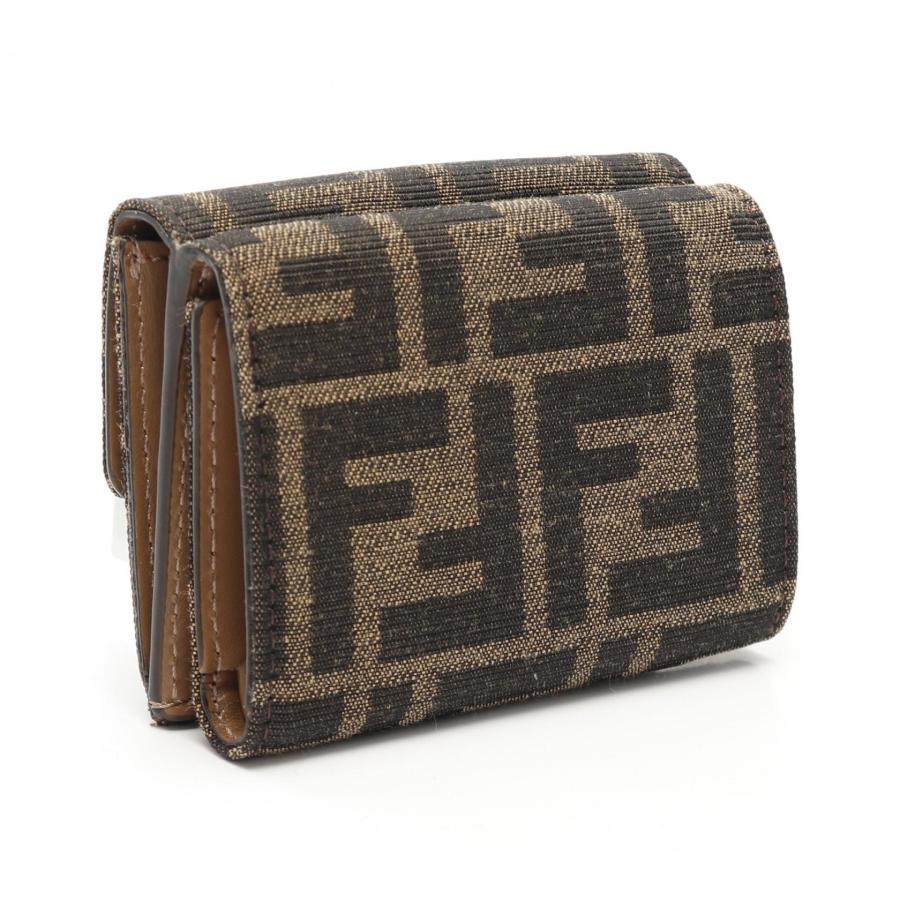 FENDI（フェンディ） バゲット ズッカ ブランドオフ キャンバス 三