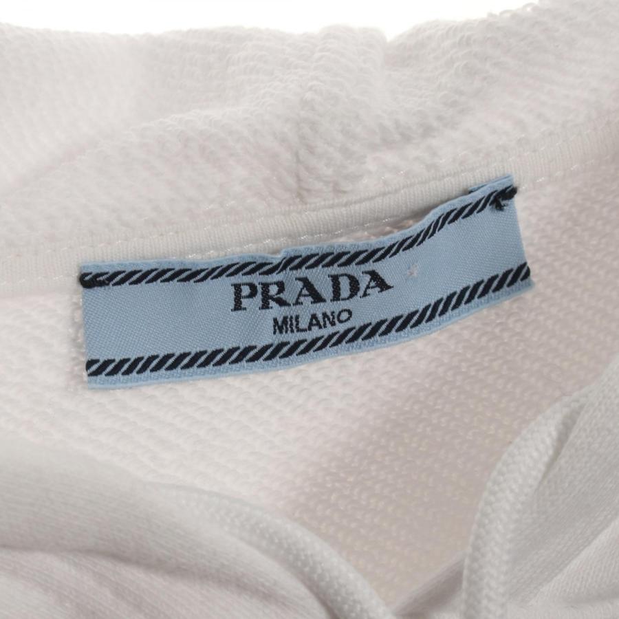 PRADA（プラダ） トライアングル ブランドオフ コットン パーカー