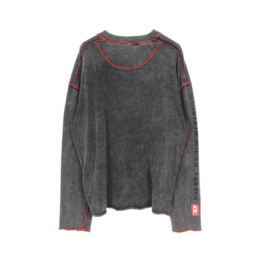 【DIESEL】T-WEEK-LS ブランドオフ コットン カットソー　BTS DIESEL（ディーゼル） T-WEEK-LS ブランドオフ コットン カットソー