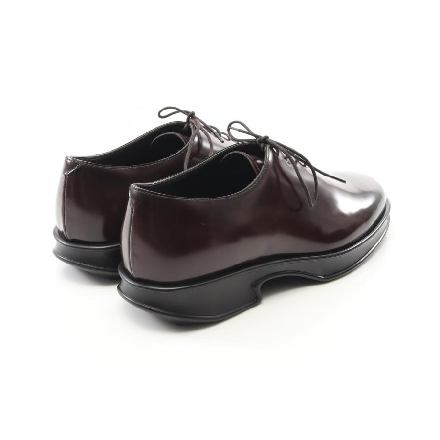 PRADA（プラダ） ブラッシュドレザー ブランドオフ レザー ローファー