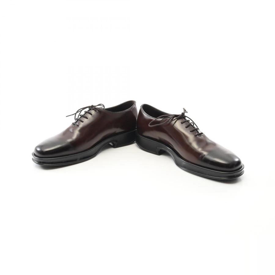 PRADA（プラダ） ブラッシュドレザー ブランドオフ レザー ローファー