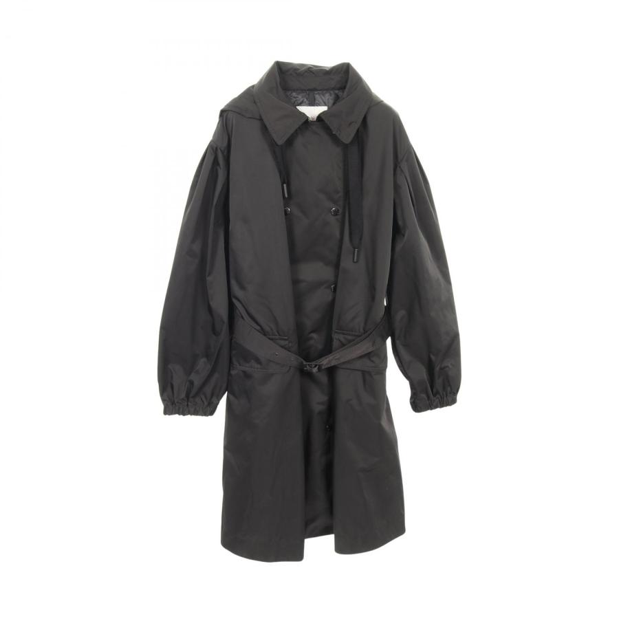 hachiモンクレールブラック ロングコート 0 1-2度AUMAR MONCLER（モンクレール） AUMAR ブランドオフ その他 ダウンジャケット