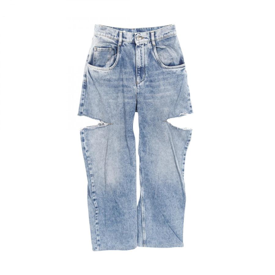 【美品】Maison Margielaデニムジーンズ スラッシュディテール メゾンマルジェラ1 デニムジーンズ スラッシュディテール ブランドオフ