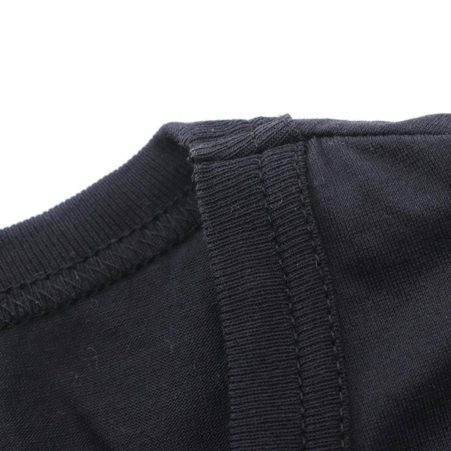 モンクレール MONCLER カットソー 衣料品 トップス コットン レディース ブラック系 8C00013 【中古】 MONCLER - モンクレール MONCLER カットソー 衣料品 トップス コットン