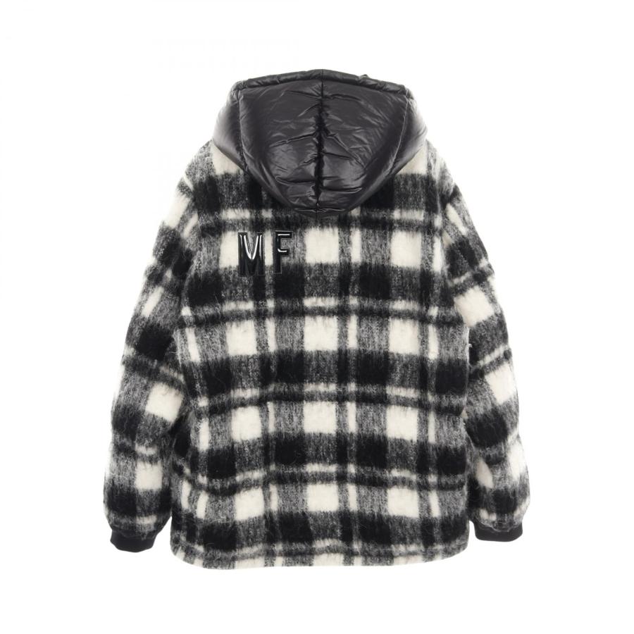 モンクレール MONCLER MONCLER GENIUS 7 FRAGMENT HIROSHI FUJIWARA LICH ダウンジャケット 衣料品 アウター ウール アルパカ メンズ ブラック系 / ホワイト系 【中古】 MONCLER（モンクレール） MONCLER GENIUS 7 FRAGMENT HIROSHI FUJIWARA