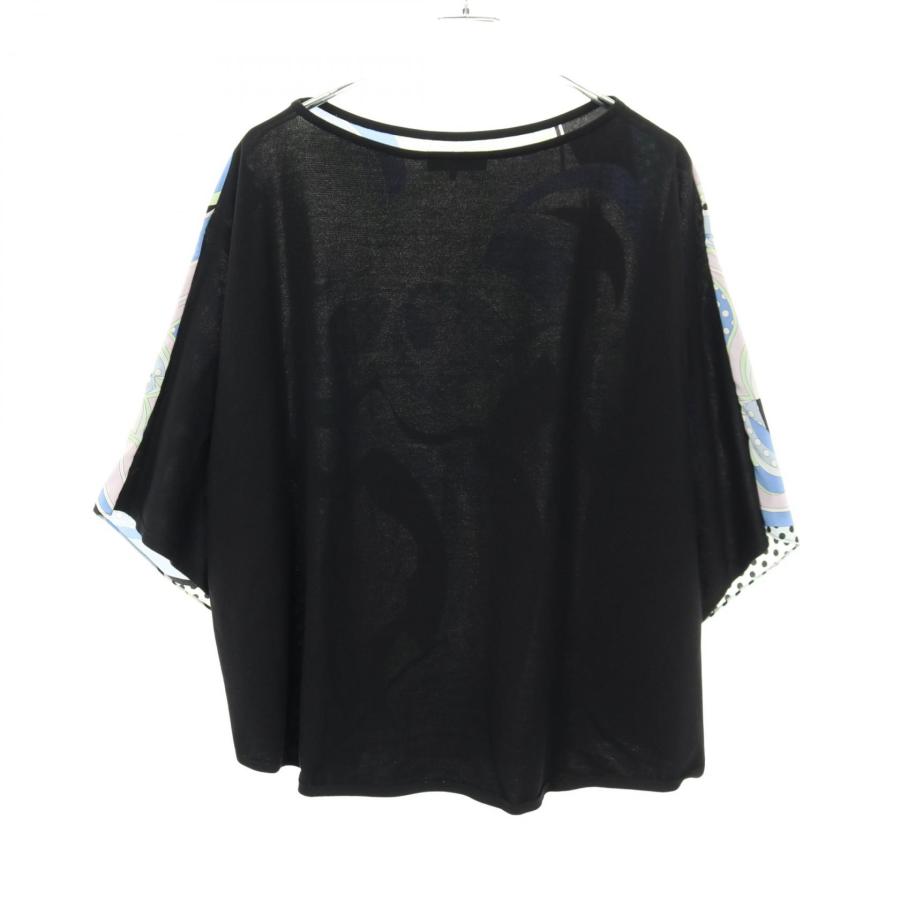 EMILIO PUCCI シルク100% 刺繍ブラウス チュニック EMILIO PUCCI（エミリオプッチ） ブランドオフ シルク ブラウス シルク