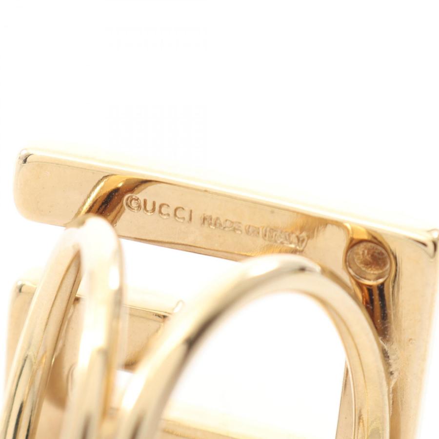 極美品】GUCCI グッチ スカーフリング インターロッキングG ゴールド 刻印 GUCCI（グッチ） Gモチーフ ブランドオフ その他 スカーフリング 中古