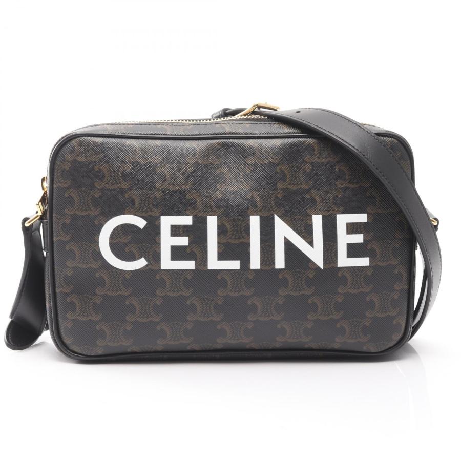 セリーヌ　トリオンフ　PVCキャンバス　ショルダーバッグ　メッセンジャー CELINE（セリーヌ） トリオンフ ミディアム メッセンジャーバッグ