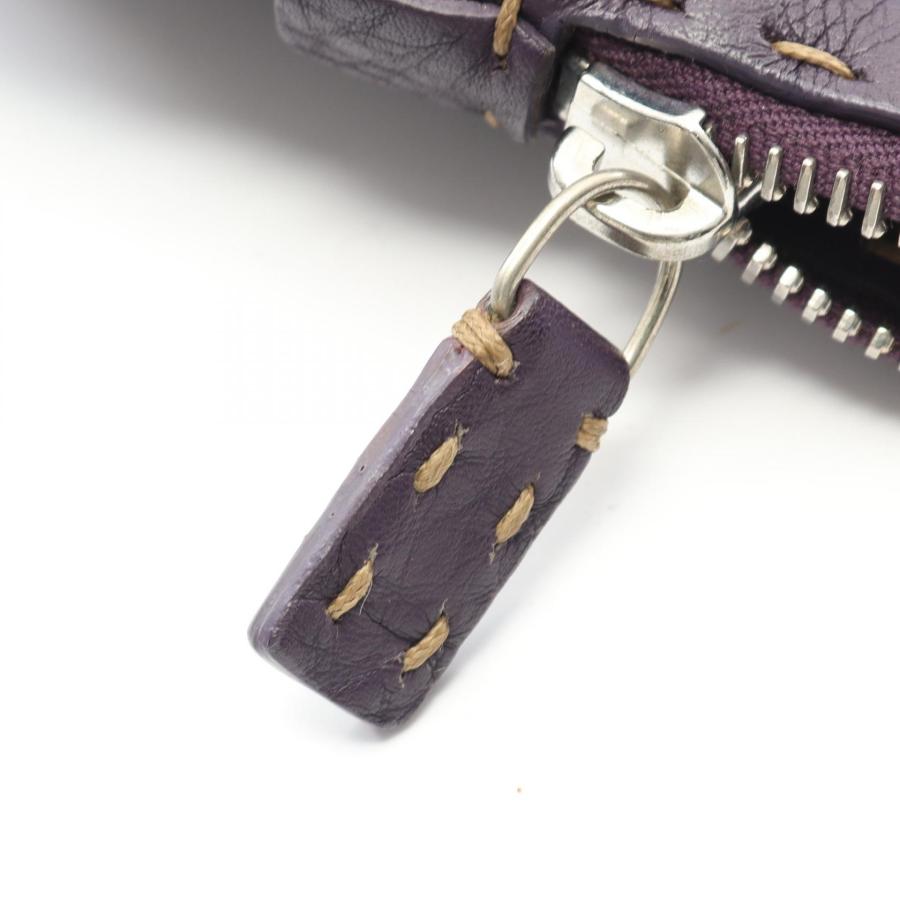 FENDI（フェンディ） セレリア ブランドオフ レザー ポーチ レザー
