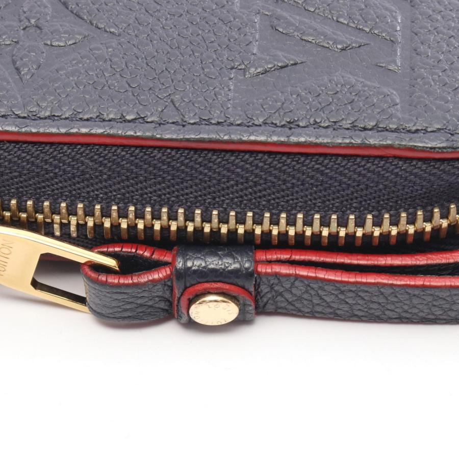LOUIS VUITTON ルイヴィトン ジッピーウォレット マリーヌルージュ ルイヴィトン モノグラム・アンプラント ジッピー・ウォレット