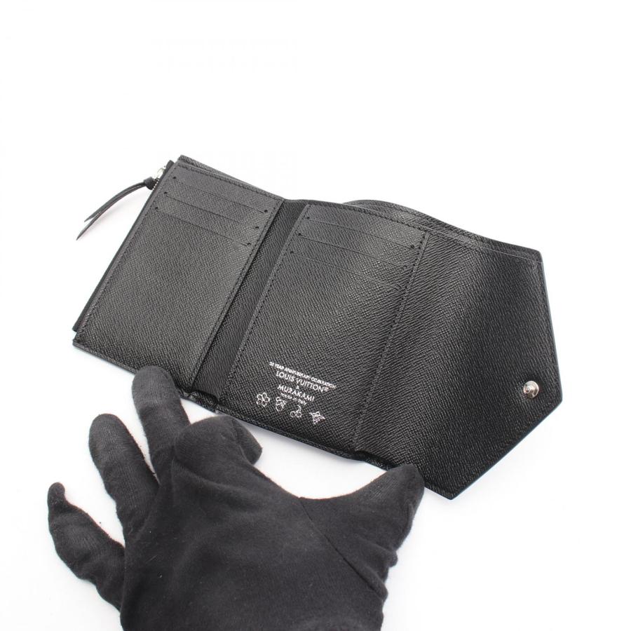 極美品‼️LOUIS VUITTON ポルトフォイユ・ヴィクトリーヌ ブラック LOUIS VUITTON（ルイ・ヴィトン） LV × TM ポルトフォイユ