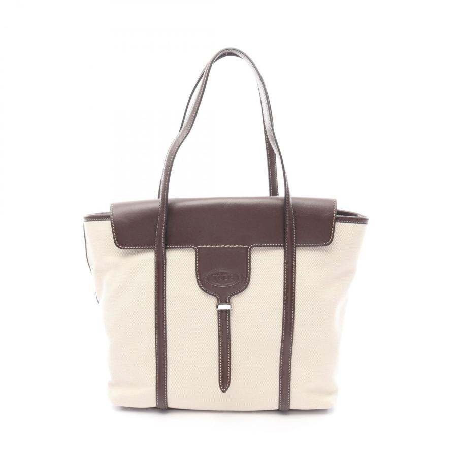 トッズ ニュージョイ ブランドオフ TOD'S キャンバス トートバッグ
