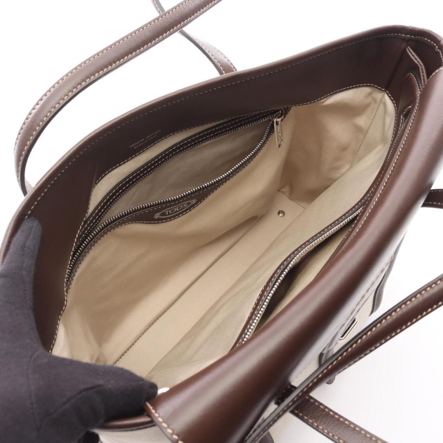 トッズ ニュージョイ ブランドオフ TOD'S キャンバス トートバッグ
