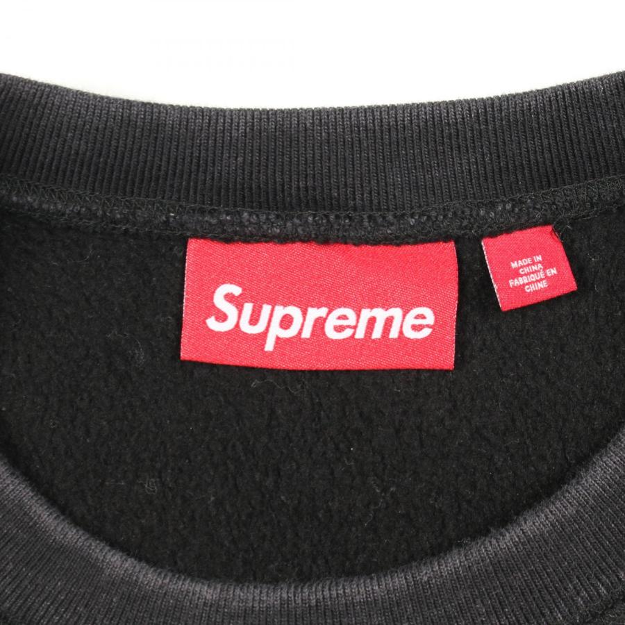 シュプリーム Washed Box Logo Crewneck スウェット ブラック 25SS ブランドオフ Supreme コットン スウェット 中古 メンズ_2