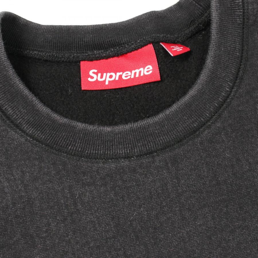 シュプリーム Washed Box Logo Crewneck スウェット ブラック 25SS ブランドオフ Supreme コットン スウェット 中古 メンズ_4