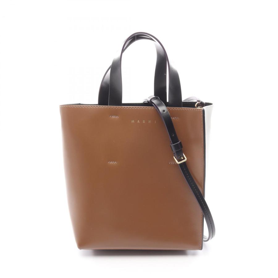 MARNI マルニ ミュゼオ レザー トートバッグ MARNI（マルニ） MUSEO ミュゼオ ブランドオフ レザー トートバッグ