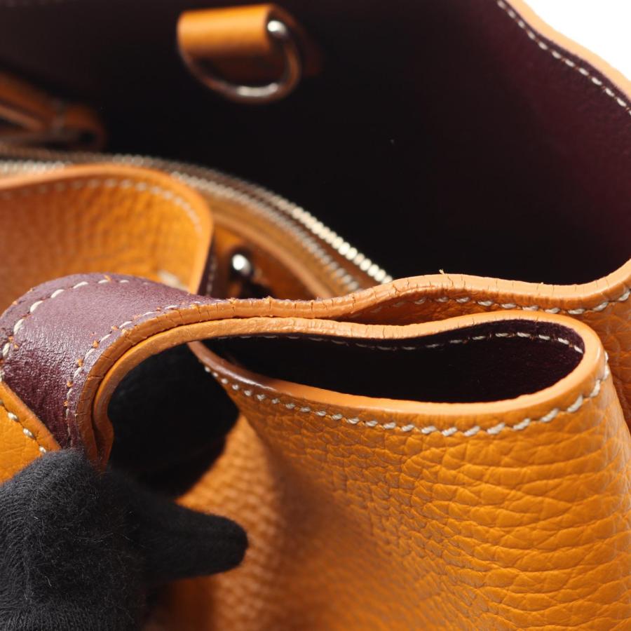 トッズ Tタイムレス マイクロ ブランドオフ TOD'S レザー ハンドバッグ