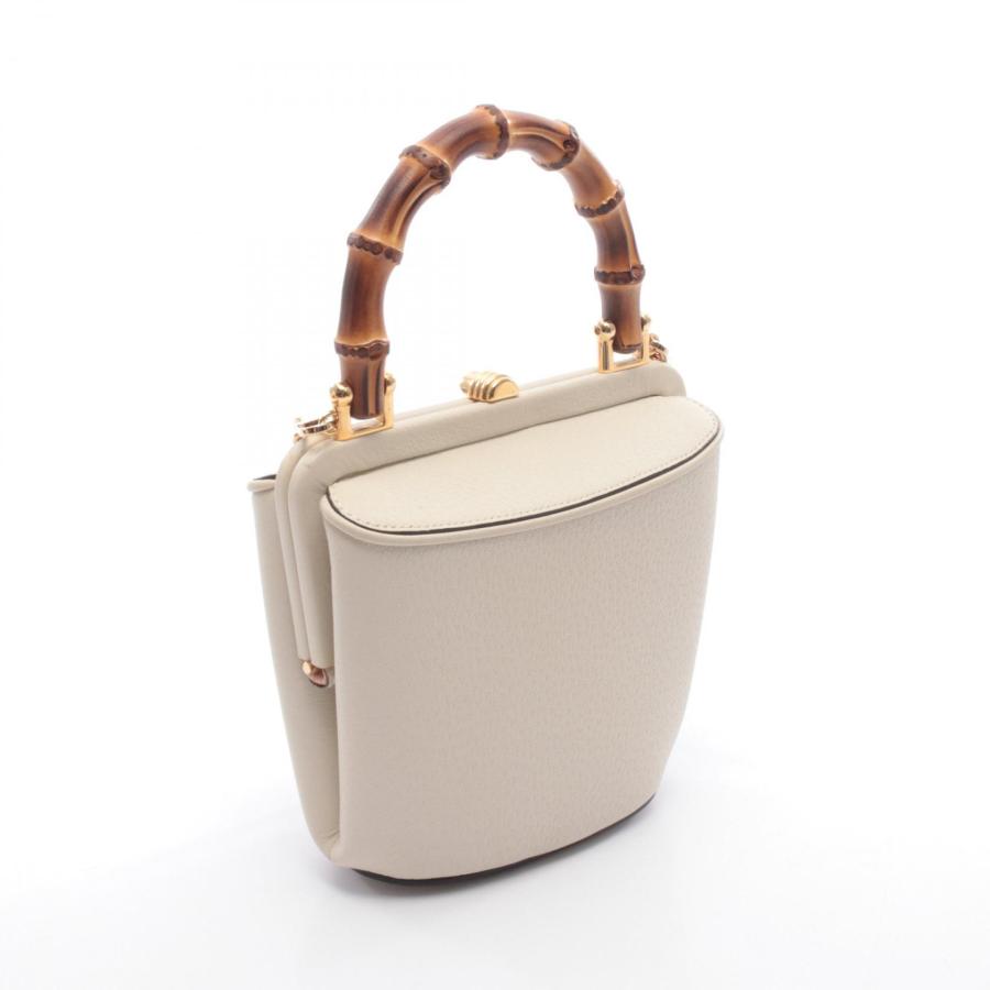 GUCCI（グッチ） バンブー ミニ バケット ブランドオフ レザー