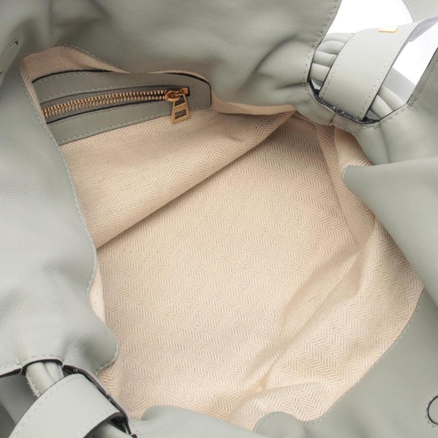 LOEWE（ロエベ） フラメンコクラッチ ラージ ブランドオフ レザー 