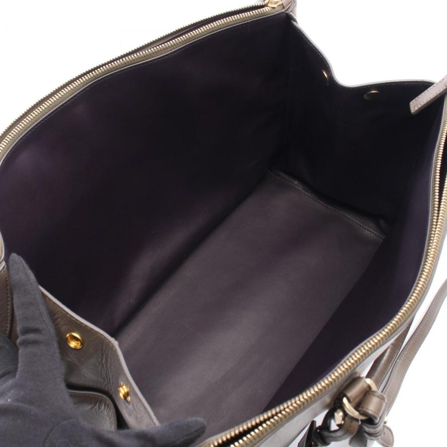 JIL SANDER（ジルサンダー） 2WAY ブランドオフ レザー トートバッグ
