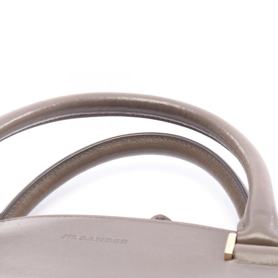 JIL SANDER（ジルサンダー） 2WAY ブランドオフ レザー トートバッグ