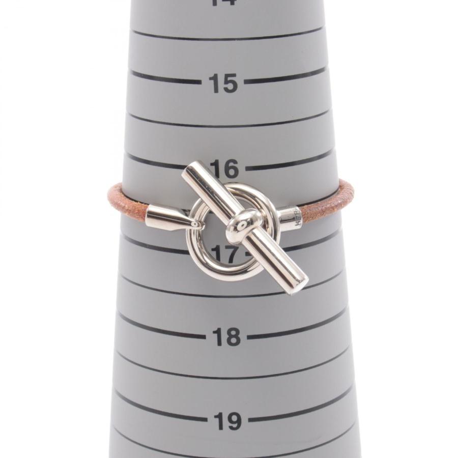 HERMES（エルメス） グレナン ブランドオフ レザー ブレスレット 中古