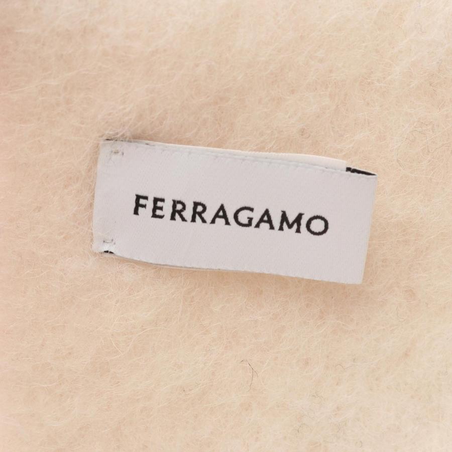 サルヴァトーレフェラガモ ガンチーニ ブランドオフ Salvatore Ferragamo ウール マフラー 中古 レディース_1