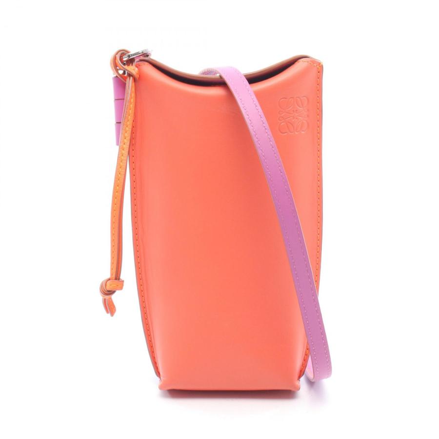 ロエベ  Gate Pocket / ゲートポケット レザーショルダーバッグ レディース LOEWE（ロエベ） GATE POCKET ゲートポケット ブランドオフ レザー