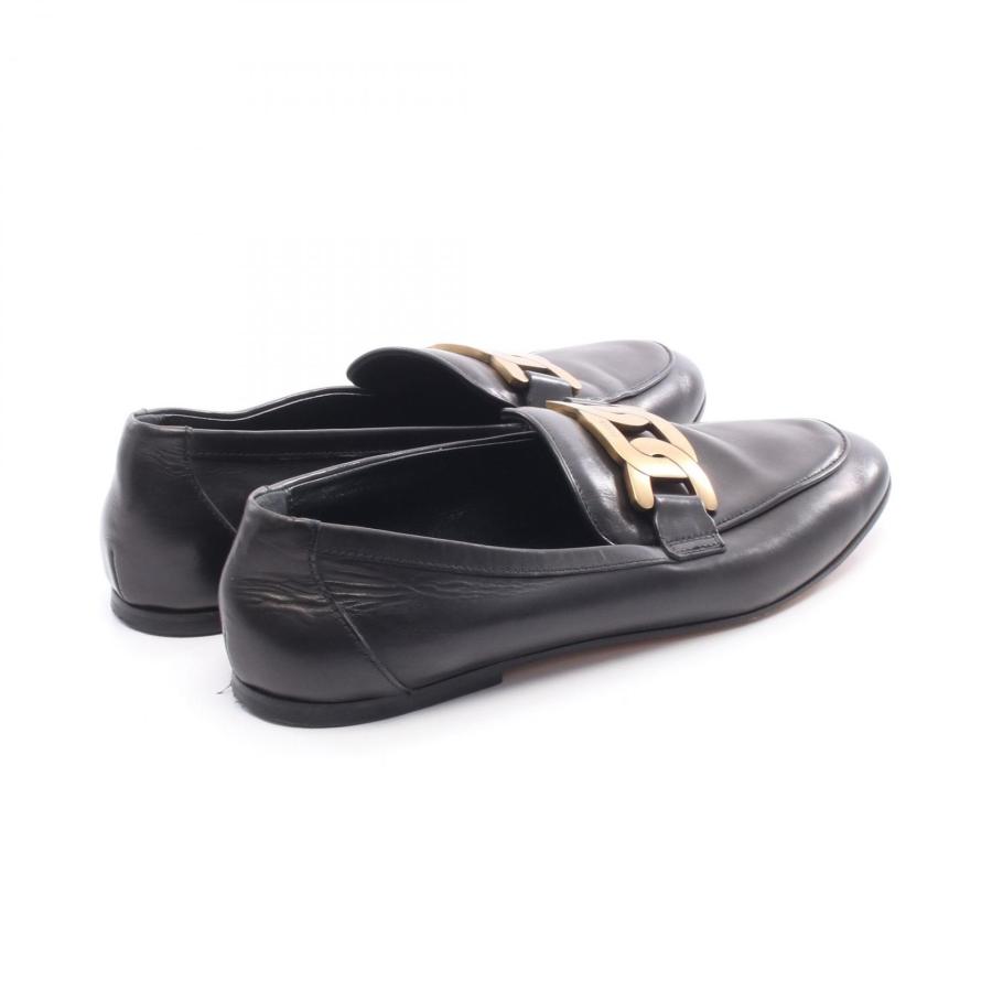 【美品】TOD'S レザーローファー ブラック KATE トッズ KATE ケイト ブランドオフ TOD'S レザー ローファー 中古