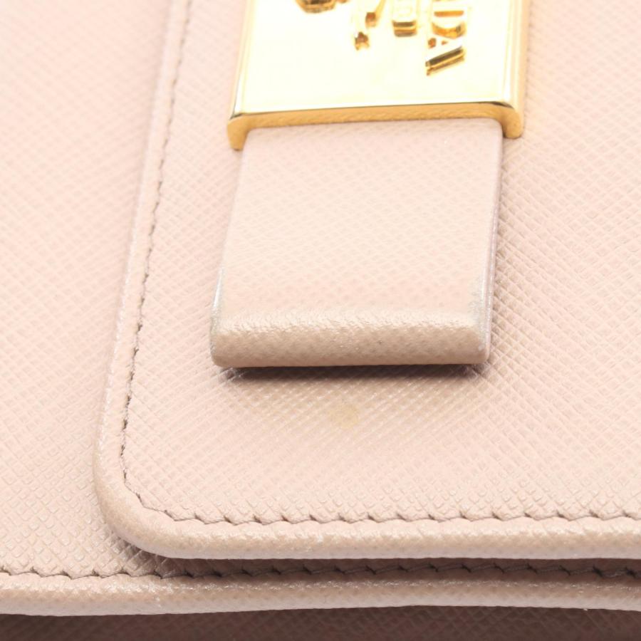PRADA プラダ 三つ折り財布 カメオ サフィアーノ リボン PRADA（プラダ） リボン ブランドオフ サフィアーノレザー 三つ折り